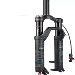 난리오 메이트 자전거 서스펜션 포크 - 26/27.5/29 인치 오일 및 에어 리바운드 조정 120mm 이동이 가능한