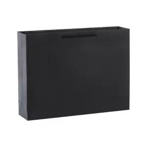 대형일자백 블랙종이쇼핑백 가로직사각형 무지노트 특대형쇼핑백 종이백