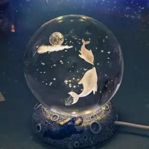 유리구슬 LED 침실조명 수면등 홈데코 집들이 선물_24071960