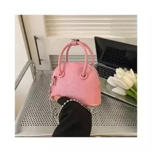 야무치 여자 데일리룩 가방 미니백 작은 리치 자개 체인 크로스백 립스틱 KUK5