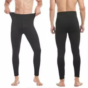 (색상 블랙)겨울 남자 모던 레깅스 블랙 1P 슬림핏 보온 쫄쫄이 타이즈