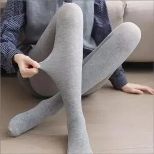 퍼안감 겨울 기모레깅스 여자 골지 타이즈 스타킹 3컬러 도톰
