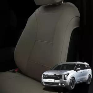 루젠 4세대 카니발 시트커버 KA4 차량용 등쿠션 방석