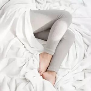 일본 직수입 모코모코 수면 파자마 레깅스(그레이)