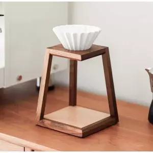 핸드 드립 거치대 원목 스탠드 원두 드리퍼 받침대