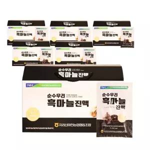 농협 순수우리 흑마늘진액 70ml 30포 6세트 국내산 충북제천