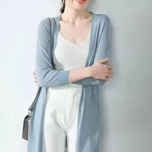 [라일리여성의류] Rly 스테디내추럴 7부소매 9컬러 페미닌 롱라인 니트