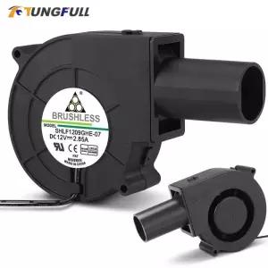 에어건 송풍기 터보 선풍기 DC 12V 속도 대용량 폐유 스토브 장작