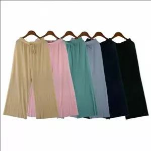 [라일리여성의류] Rly 파스텔 배기 주름통바지 귀여운코디 모던