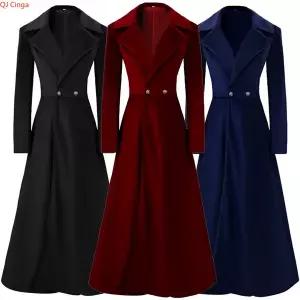 스웨이드 자켓 재킷 봄 가을 점퍼 아우터 카라 2026 여성 여자 레드 롱 슬리브 트렌치 코트 블루 브이넥 블