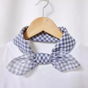 손수건 아사면 체크 스카프 쁘띠 3종 빅사이즈 WEDCA89