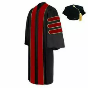 박사가운 학사모 세트 사진 졸업식 복장 의상 목사