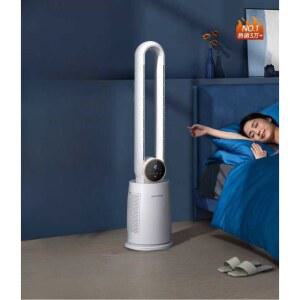 타워팬 날개없는 스탠드선풍기 606 에어컨 공기순환 가정용 기계식 스노우 거실