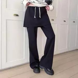 [다잇템]여성 보온 편한 나팔 FW 치마바지_P414824629