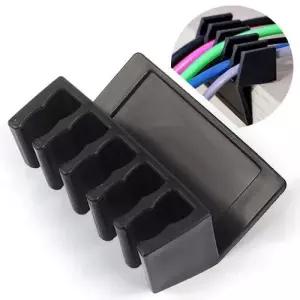 5구 선 정리 2P 케이블 전선 랜선 클립 USB 컴퓨터 TV WED6263