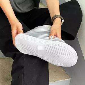 신발 방수커버 비닐장화 화이트 235-240 슈커버 신발 WEE3569