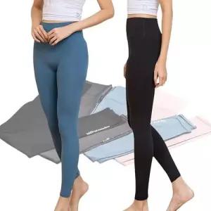 미엘르 Y존 노봉제선 스판 레깅스 기능성원단 운동복 WEE81BB