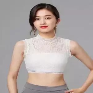 ING 비바데이 메쉬레이스터틀넥크롭탑 WEE8A37