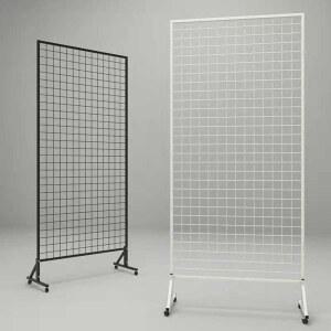 철망파티션 이동식 작품전시 타공판 다용도 미술 100x136 전시회 1.68m 네트 메쉬