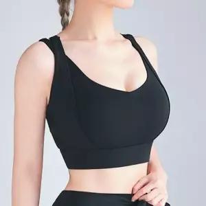 여성 스포츠속옷이너웨어 탈부착캡내장 피트니스 브라 WEEADC1