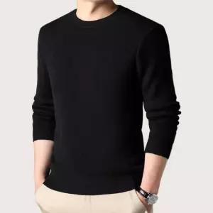 무지 라운드넥 이너 티셔츠 겨울 맨투맨 남성상의 WEE8E33