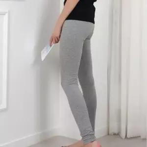 얇고 가벼운 여성 면 9부 레깅스 여자 밑위긴레깅스 WEEB6B5