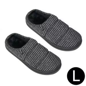 패셔너블 방한 슬리퍼 그레이 겨울용 털 편안한 실내 신발 WFJPJ5P