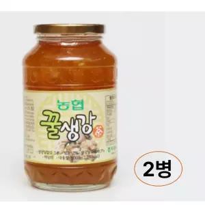고흥 두원농협 생강청 생강차 1kg x 2병 설날선물 답례품 사은품 판촉물 설 명절 단체선물 봉봉샵