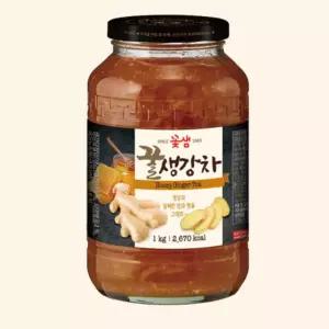꽃샘 꿀생강차 1kg 설날 선물 답례품 사은품 판촉물 설 명절 단체선물 봉봉샵