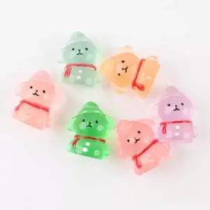 크리스마스 눈사람 피규어 (6개세트) 강아지 D15]