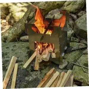 그릴 불멍 미니 화로대 접이식 숯불 우드스토브