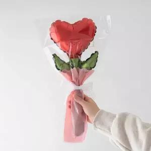 [꾸꾸까까]민화샵 하트 꽃다발 풍선 기념일 선물