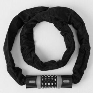 비밀번호 잠금 체인 보안 도난방지 자물쇠 블랙