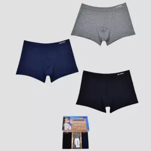 모던한 컬러 순면스판 남 주니어 드로즈 팬티 3매 0078sm