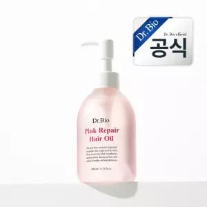 닥터바이오 핑크 리페어 헤어오일 200ml / 어린이 임산부 손상모 큐티클 개선