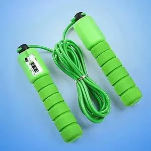 실내 운동 전용 스피드 와이어 줄넘기 1개 자동 카운터 조절식