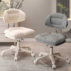 의자 등받이 체어 회전 높낮이조절 바퀴 진료 패디 높이조절 블랙 화이트 북유럽