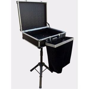 마술 소품 보관박스 대형 트릭 다리 휴대용 테이블 덱 상자검정 보관함