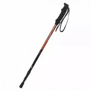 초경량 듀랄루민 접이식 등산 스틱 루비레드