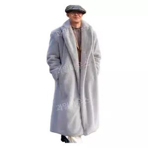 남자 코트 겨울 퍼 여우털 아우터 인조밍크 자켓 인조