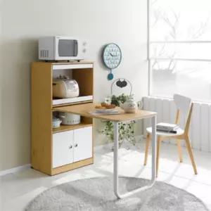 실용적인 밥솥식탁수납장 원룸전자렌지식탁