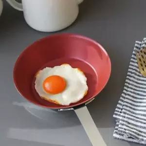 통3중 바닥 미니 조리용 프라이팬 그릴용 구이팬