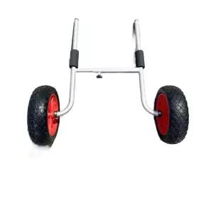 고무보트 바퀴 운반 보조 트레일러 견인 변경 각도 선박