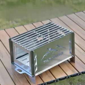 캠핑용 그릴 장작 난로 불멍 스테인리스 다용도 차박