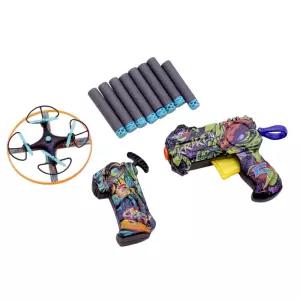 온가족 힐링토이 비행장난감 드론슈팅건 타겟 조작쉬운 묘기 취미