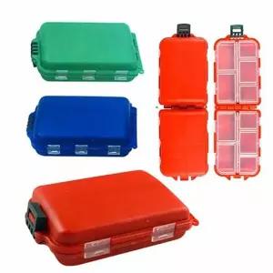 낚시 휴대용 포켓 미니 소품 케이스 태클박스 색상 랜덤 세트