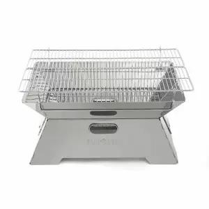 해피캠핑 접이식 그릴 화로대 바비큐 장작 불멍