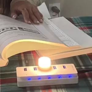 간접무드등 USB 미니 LED 무드등 전구색