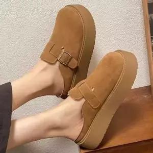 여성 버클 스트랩 플랫폼 백리스 슬리퍼 LK BLT11 버클슬리퍼 기모슬리퍼 패션슬리퍼 데일리슬리퍼