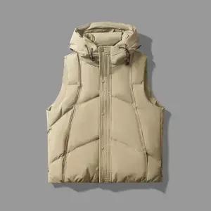 캐주얼 남자조끼 캐쥬얼 후드 패딩 조끼 추동 기모 원템4